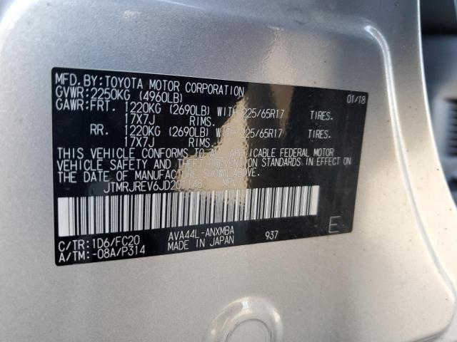 2018 TOYOTA RAV4 HV LE JTMRJREV6JD201148