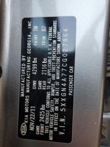 2012 KIA OPTIMA EX - 5XXGN4A77CG027864