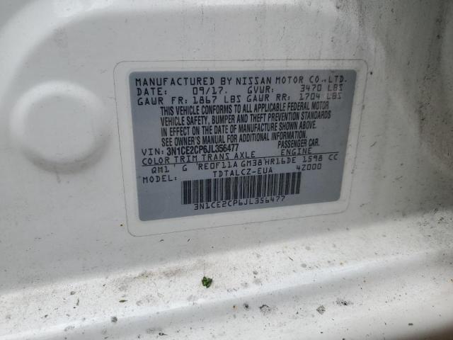 2018 NISSAN VERSA NOTE - 3N1CE2CP6JL356477