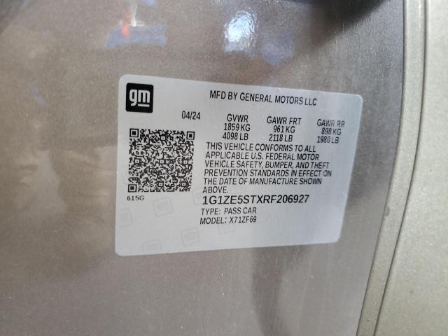 2024 CHEVROLET MALIBU PRE 1G1ZE5STXRF206927