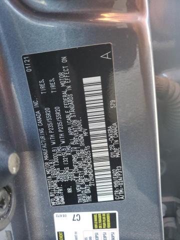 2021 LEXUS RX 450H 2T2HGMDA0MC062515