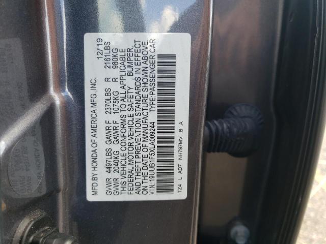 2020 ACURA TLX TECHNOLOGY 19UUB1F5XLA009244