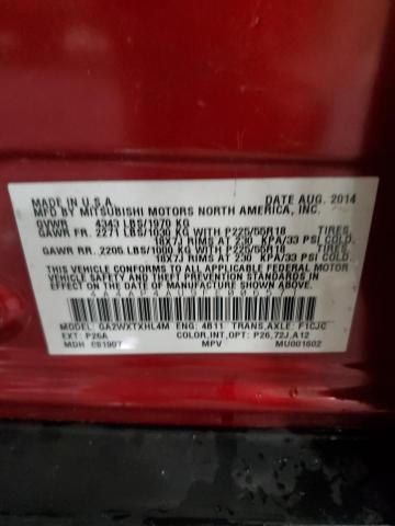 2015 MITSUBISHI OUTLANDER SPORT SE 4A4AP4AU9FE006571