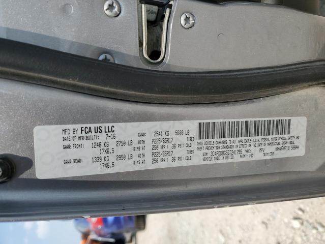 2016 DODGE JOURNEY SX 3C4PDDBG5GT241795
