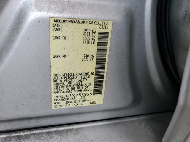 2015 NISSAN ALTIMA 2.5 - 1N4AL3AP7FC283955