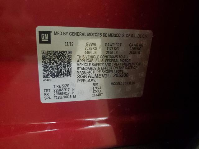 2020 GMC TERRAIN SL 3GKALMEV1LL205300