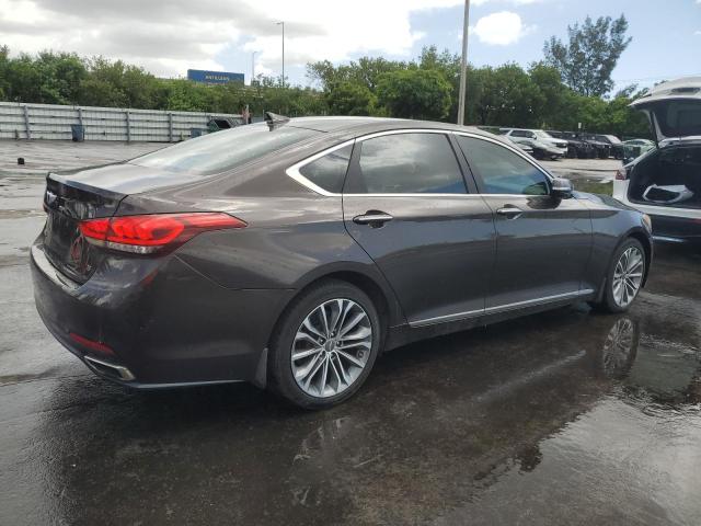 HYUNDAI GENESIS 3. 2015 brown sedan 4d gas KMHGN4JE4FU083852 photo #4