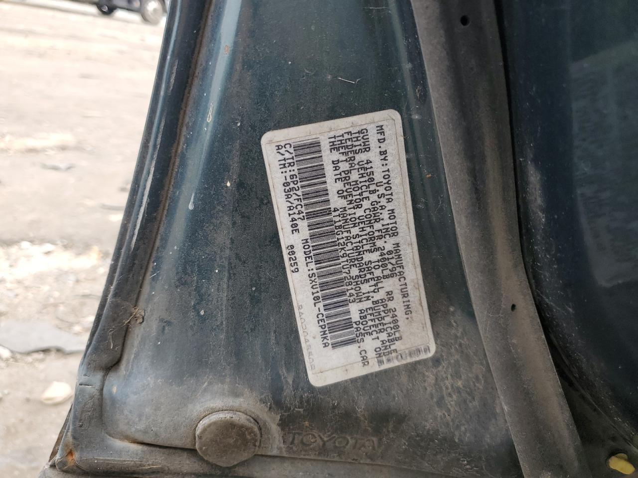 Lot #3302748015 1996 TOYOTA CAMRY DX