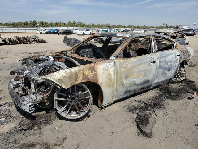 DODGE CHARGER R/ 2017 burn  gas 2C3CDXCT2HH524391 photo #1