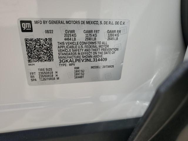 2022 GMC TERRAIN SL 3GKALPEV3NL314409