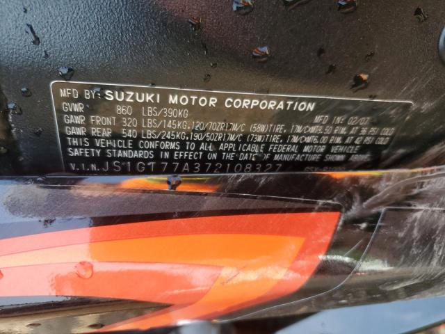 2007 SUZUKI GSX-R1000 JS1GT77A372108327