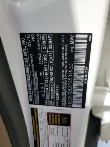 2015 MERCEDES-BENZ GL 550 4MA 4JGDF7DE6FA531930