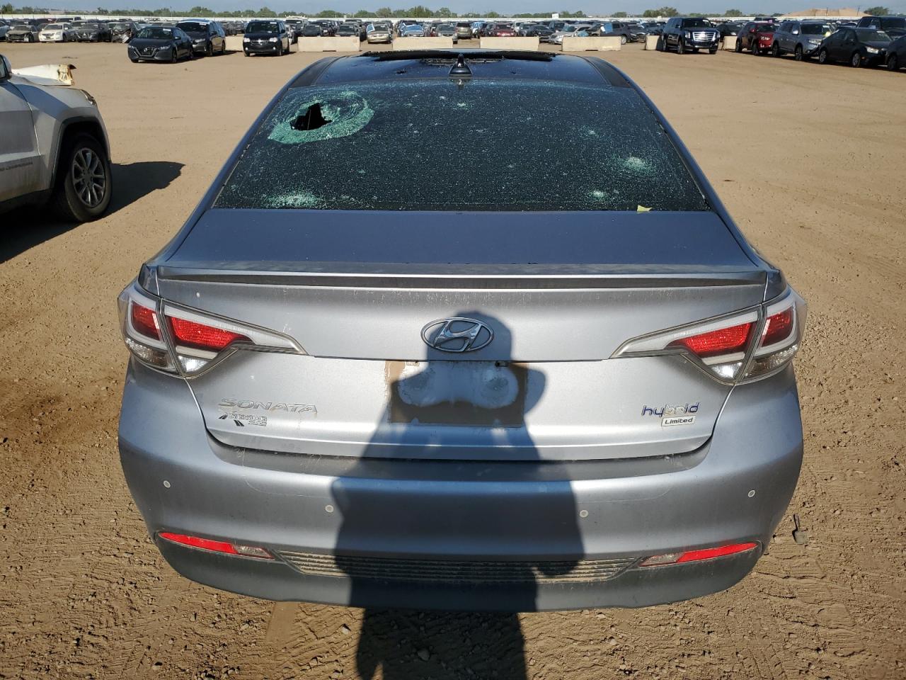 Lot #3217348730 2016 HYUNDAI SONATA HYB