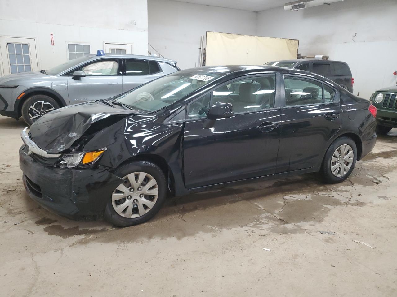 Lot #3282591916 2012 HONDA CIVIC LX