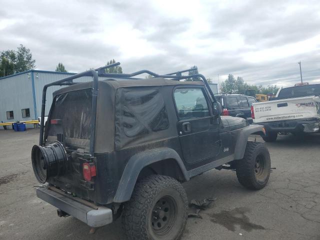 JEEP WRANGLER / 2003 black  gas 1J4FA69S93P334595 photo #4