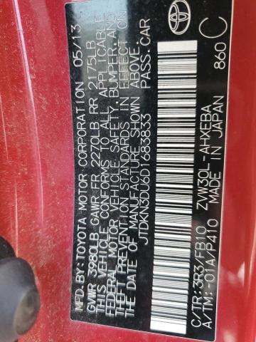 2013 TOYOTA PRIUS - JTDKN3DU6D1683833