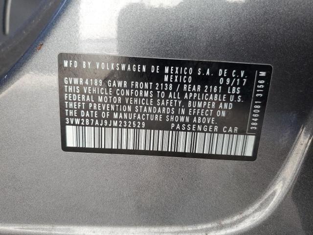 2018 VOLKSWAGEN JETTA S - 3VW2B7AJ9JM232529
