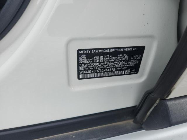 2020 BMW X1 SDRIVE28I WBXJG7C07L5P44578