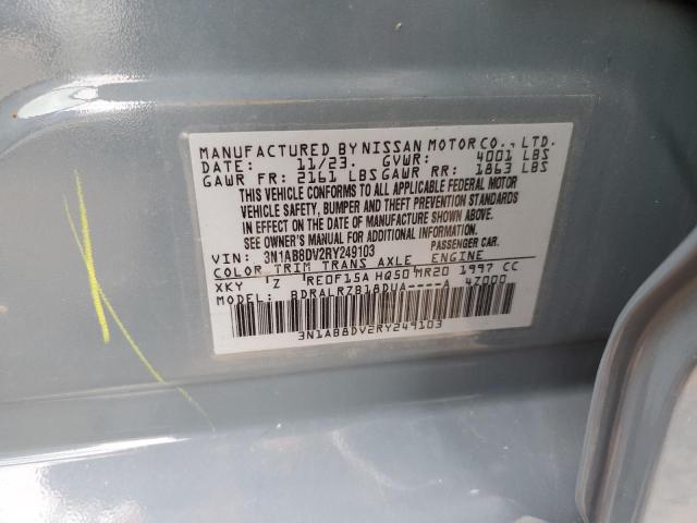 2024 NISSAN SENTRA SR 3N1AB8DV2RY249103