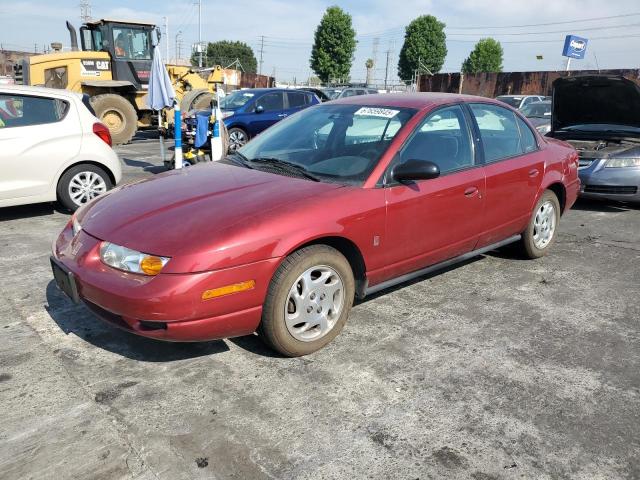 SATURN SL2 2000 red sedan 4d gas 1G8ZK527XYZ209238 photo #1