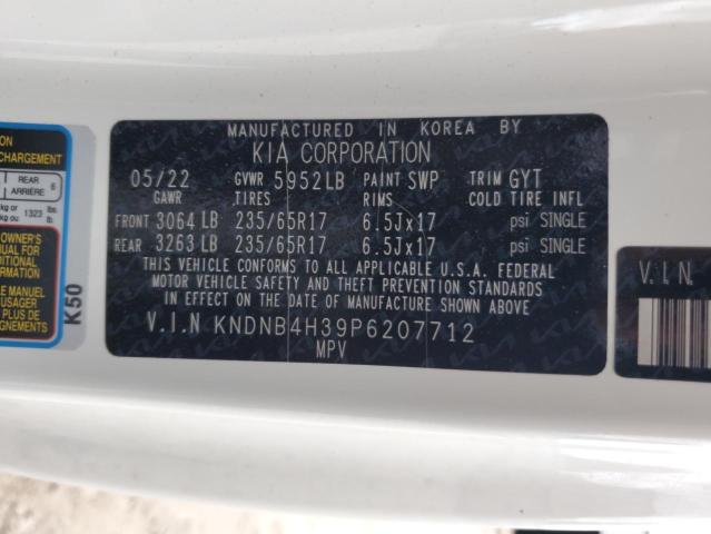 2023 KIA CARNIVAL LX KNDNB4H39P6207712