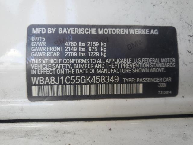 2016 BMW 328 D XDRI WBA8J1C55GK458349