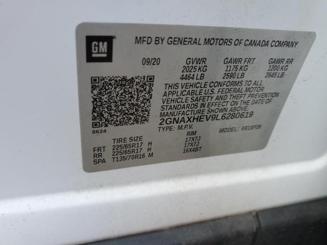 2020 CHEVROLET EQUINOX LS - 2GNAXHEV9L6280619