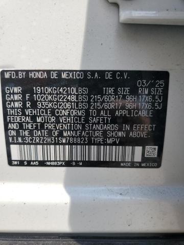 2025 HONDA HR-V LX #3286706282