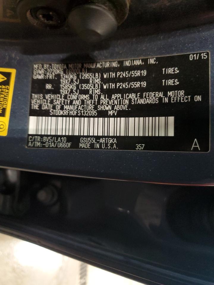 TOYOTA HIGHLANDER LIMITED