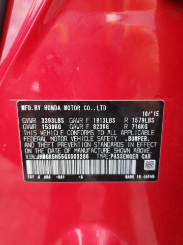 2016 HONDA FIT LX - JHMGK5H55GX003286