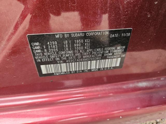 2021 SUBARU IMPREZA PR 4S3GTAD66M3705383