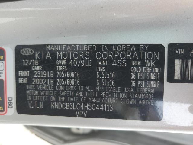 2017 KIA NIRO FE KNDCB3LC4H5044113