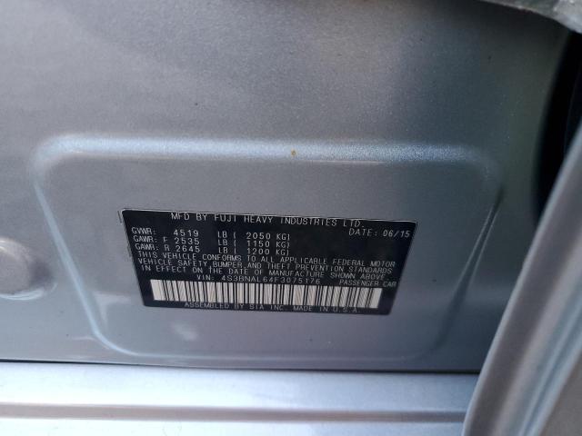 2015 SUBARU LEGACY 2.5I LIMITED 4S3BNAL64F3075176