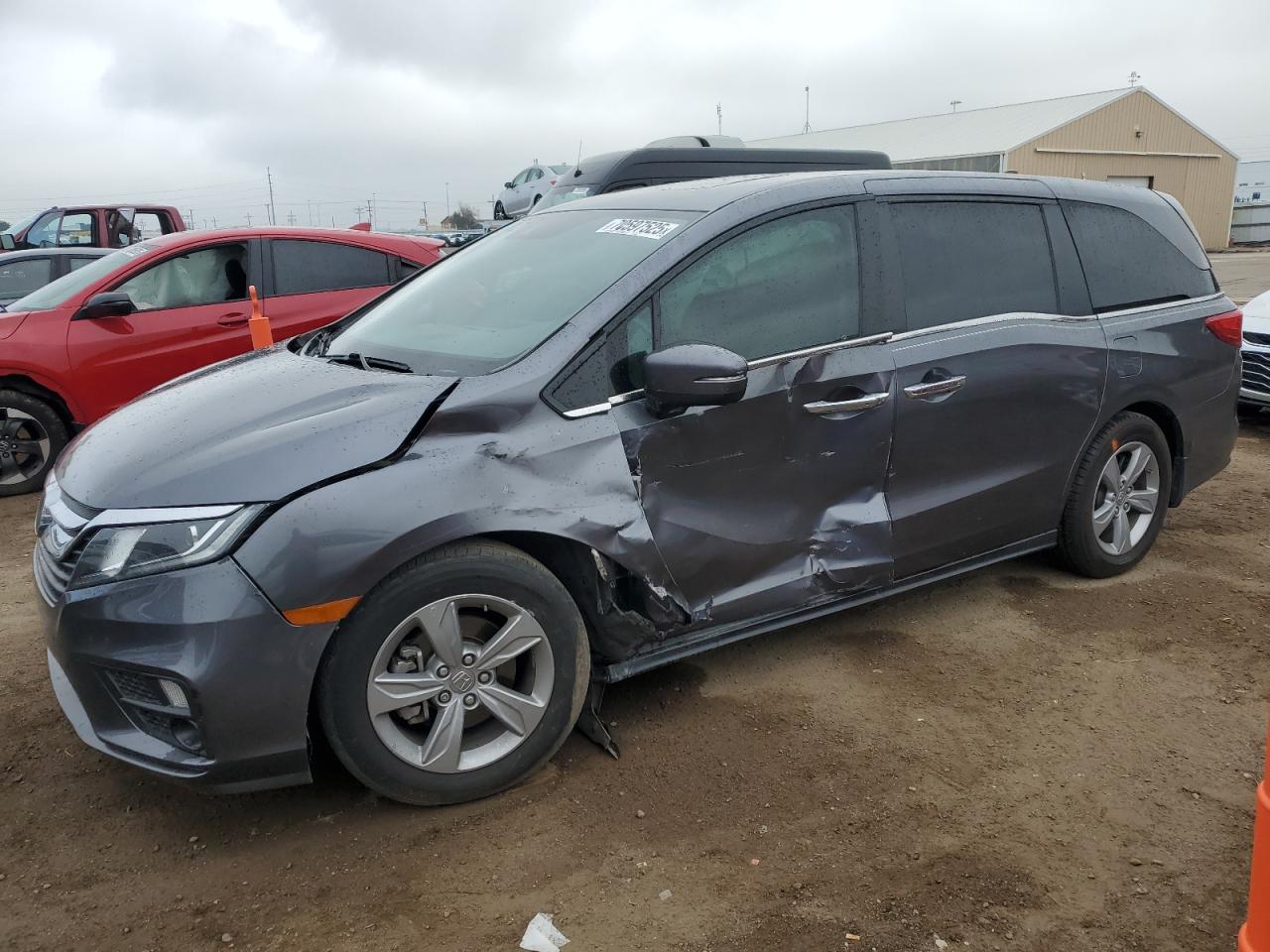 Lot #3237251263 2019 HONDA ODYSSEY EXL