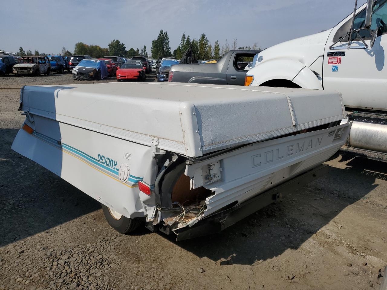 Lot #3254805142 1993 FLEETWOOD/COLEM DESTINY CEDAR