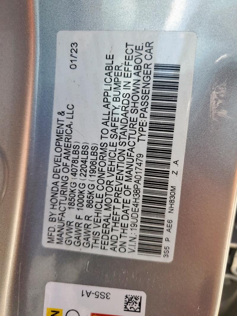 2023 ACURA INTEGRA A- 19UDE4H38PA017479