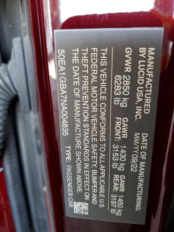 LUCID AIR GRAND TOURING