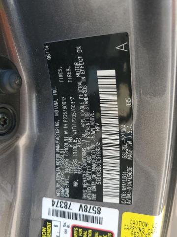 2014 TOYOTA SIENNA XLE - 5TDYK3DC1ES499365