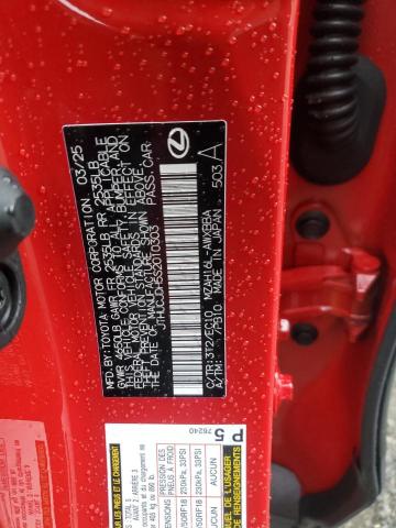 2025 LEXUS UX 300H BA JTHUCJDH5S2010303