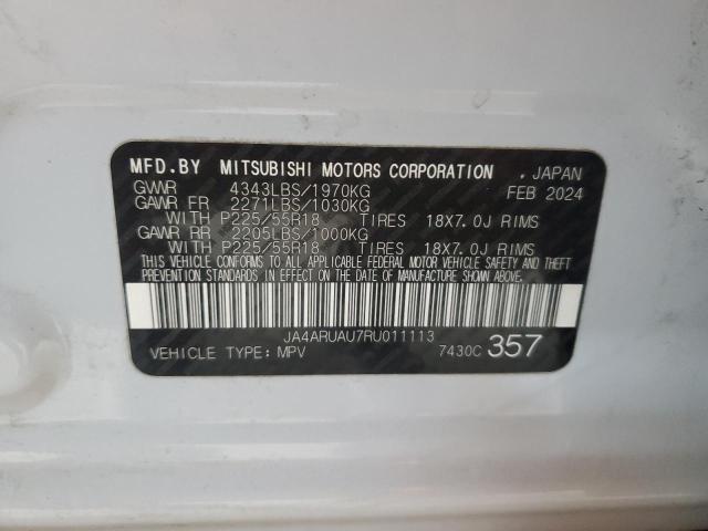2024 MITSUBISHI OUTLANDER SPORT S/SE JA4ARUAU7RU011113