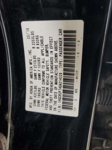 2016 HONDA ACCORD EX 1HGCR2F74GA214028