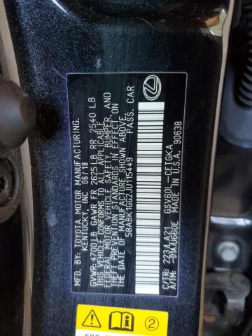 2018 LEXUS ES 350 #3258921790