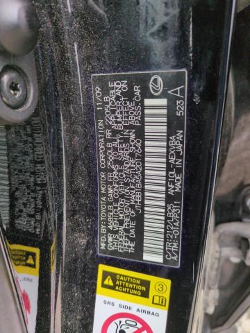 2010 LEXUS HS 250H - JTHBB1BA5A2017640