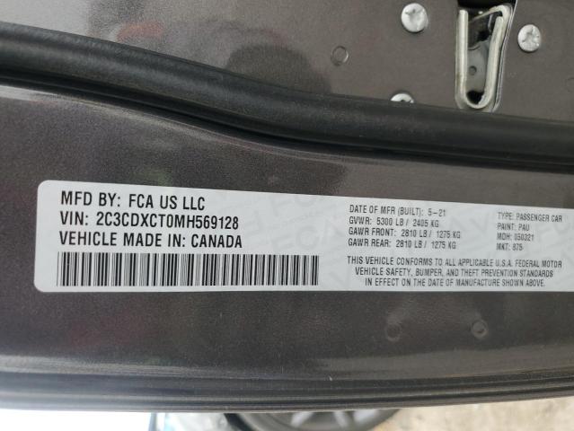 2021 DODGE CHARGER R/ - 2C3CDXCT0MH569128