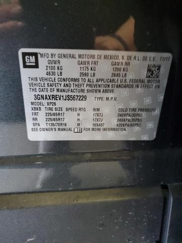 2018 CHEVROLET EQUINOX LS 3GNAXREV1JS567229