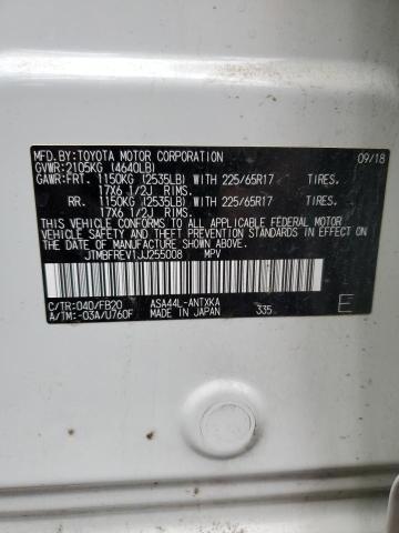 2018 TOYOTA RAV4 LE JTMBFREV1JJ255008