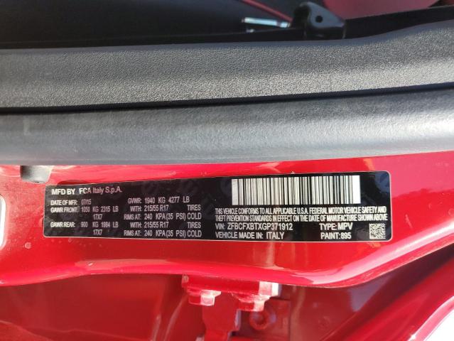 2016 FIAT 500X EASY ZFBCFXBTXGP371912