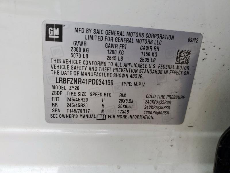 2023 BUICK ENVISION ESSENCE LRBFZNR41PD034159