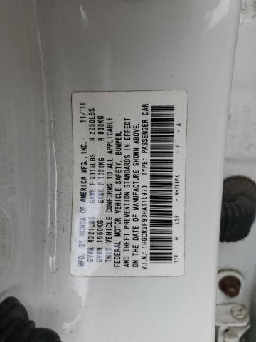 2017 HONDA ACCORD EXL 1HGCR2F93HA110973
