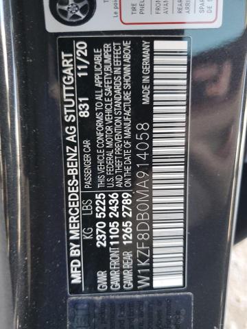 2021 MERCEDES-BENZ E 350 - W1KZF8DB0MA914058
